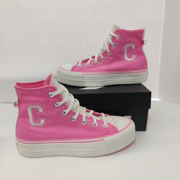 Converse Chuck Taylor All Star Lift Platform Retro Varsity High A07141C - Picture 2 of 11